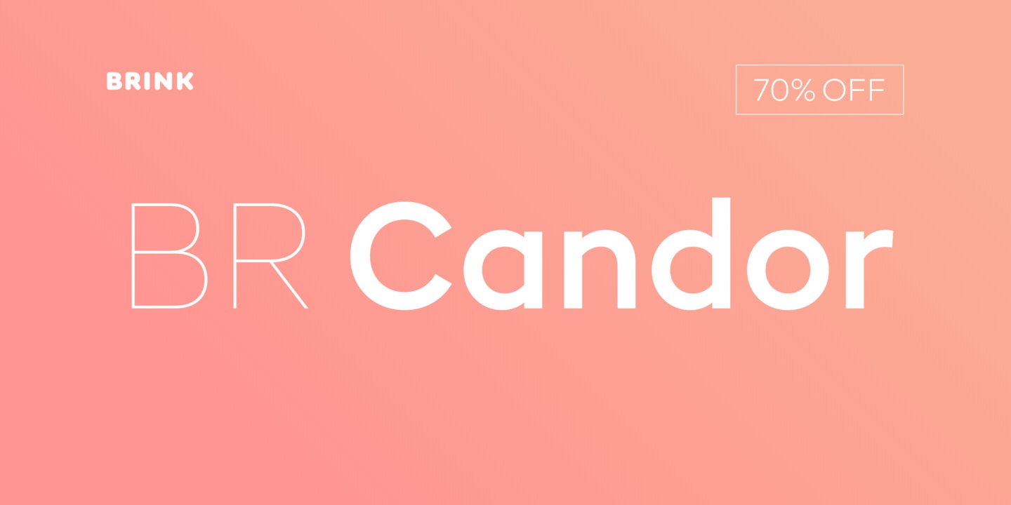 Пример шрифта BR Candor SemiBold Italic